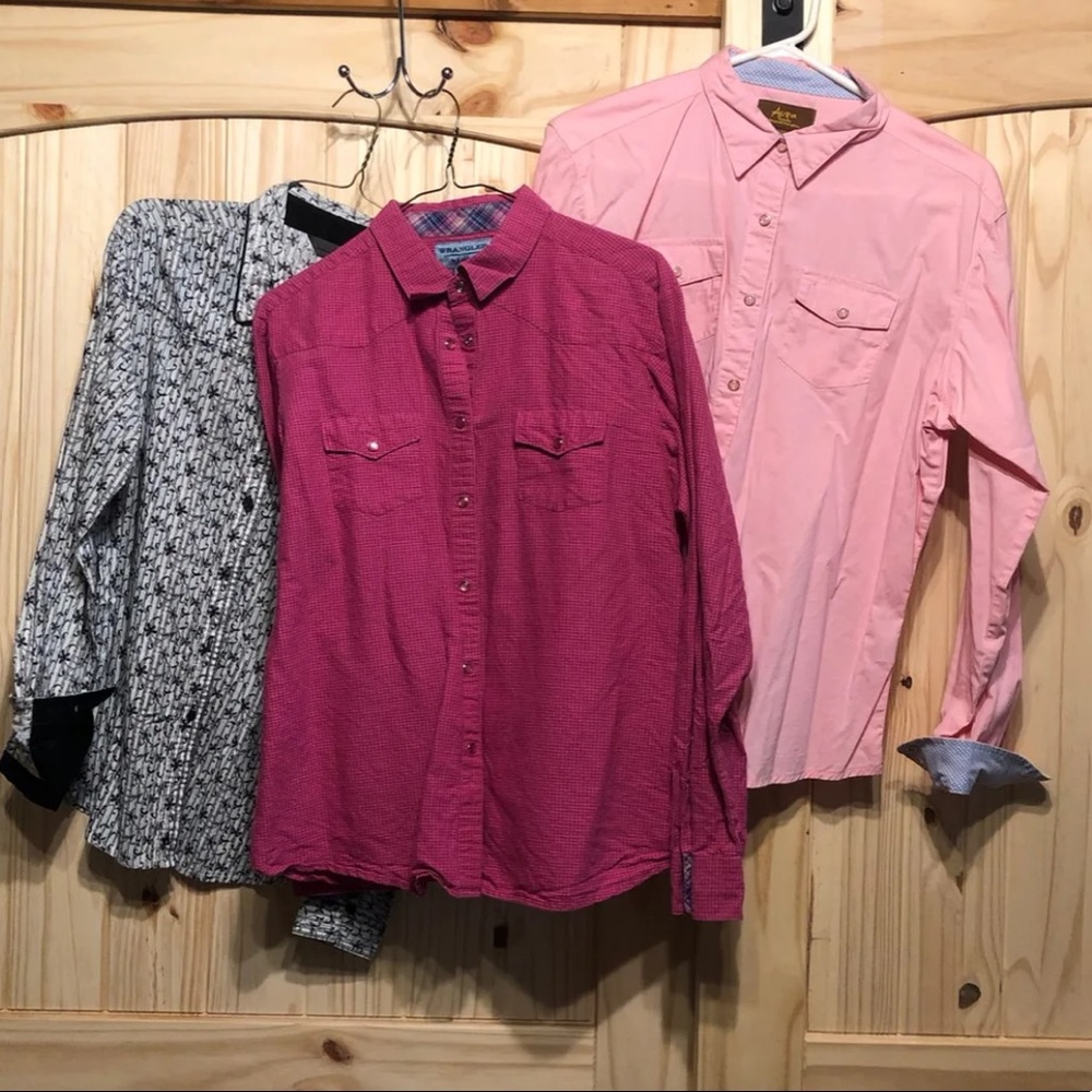 NOT AVAILABLE Ladies western wrangler shirts L